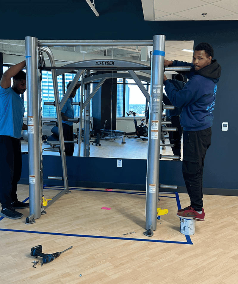 assembling gym equipment in columbus oh